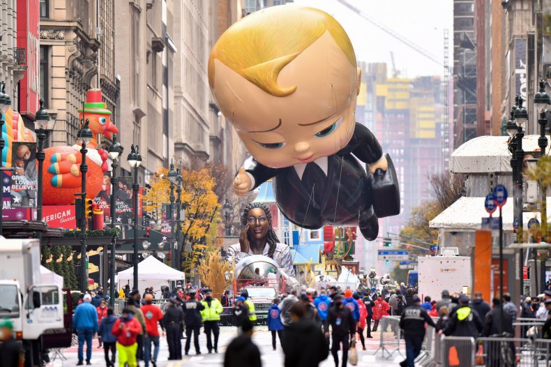 The 2020 Macy's Thanksgiving Day Parade.