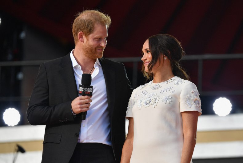 Harry and Meghan Attend Festival
