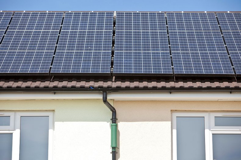 Solar panels on homes