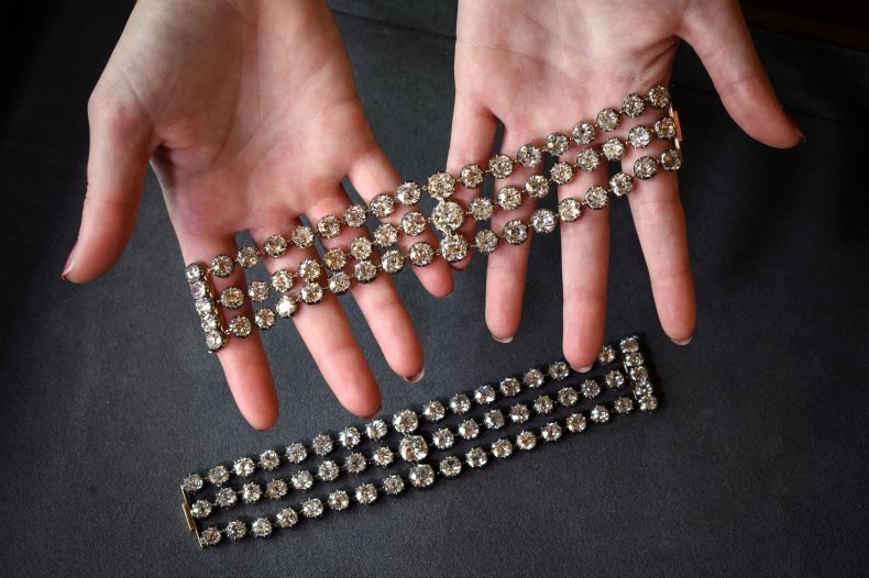 Marie Antoinette Diamond Bracelets Auction Jewelry France