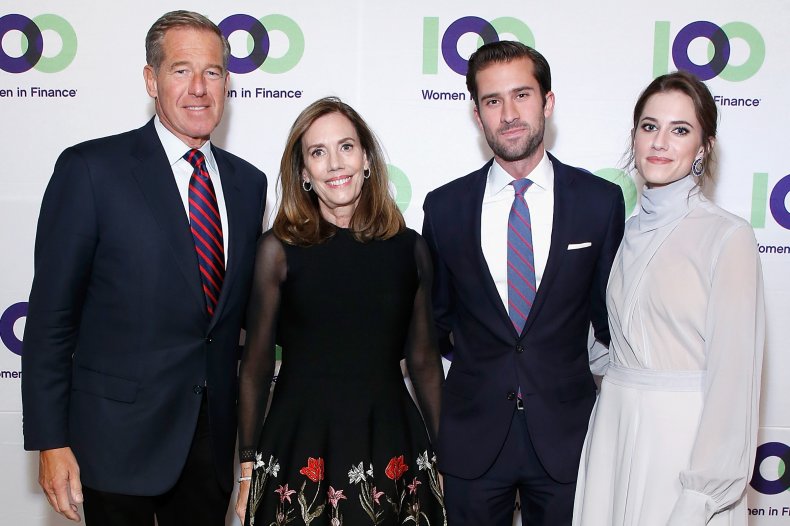 Brian Williams and his family