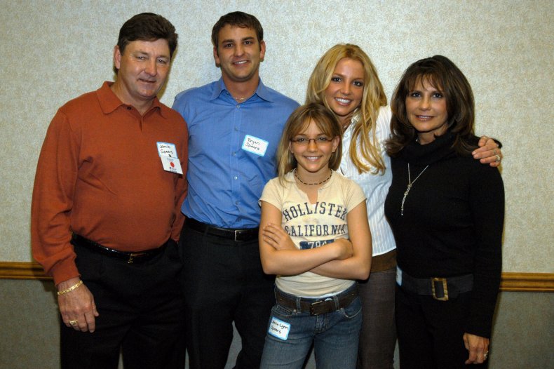 Britney Spears and her family