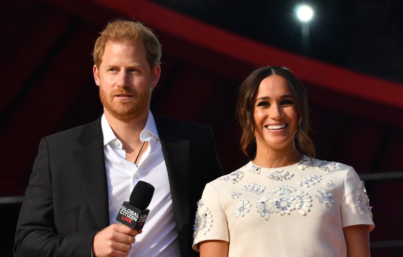 Prince Harry, Meghan Markle at Global Citizen