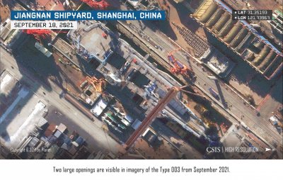 China Prepares to Launch Next Aircraft Carrier China Prepares to Launch Next Aircraft Carrier