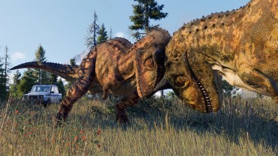 Carnotaurus in Jurassic World Evolution 2 