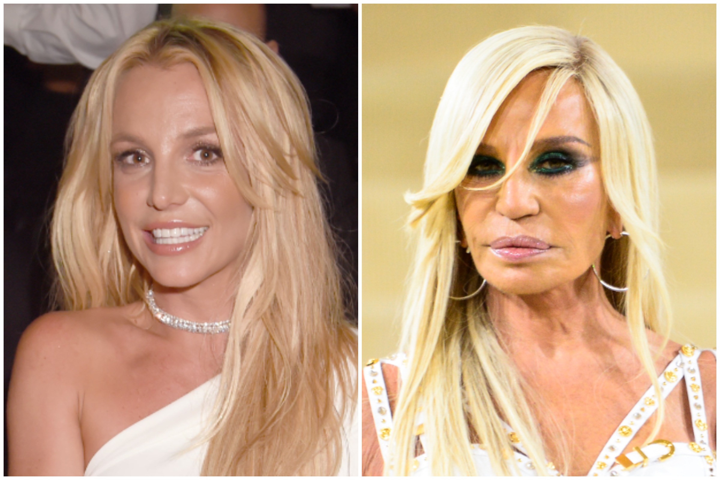 Verkeerd Frank Worthley schaak Britney Spears Says Donatella Versace Is Designing Her Gown for Upcoming  Wedding