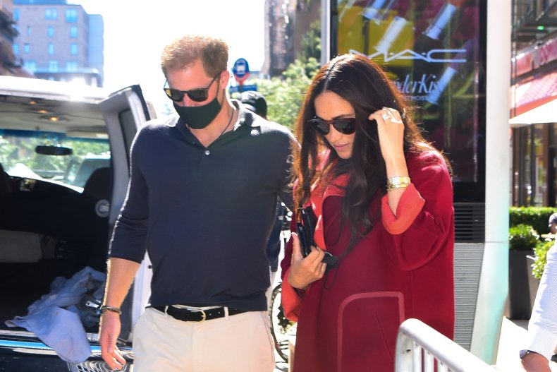 Meghan Markle, Prince Harry in Harlem