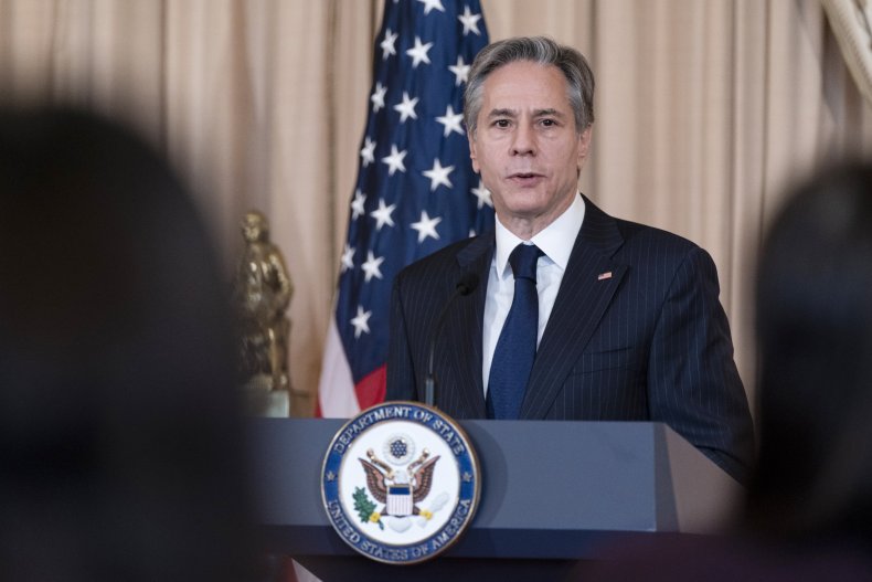 Secretary of State Anthony Blinken