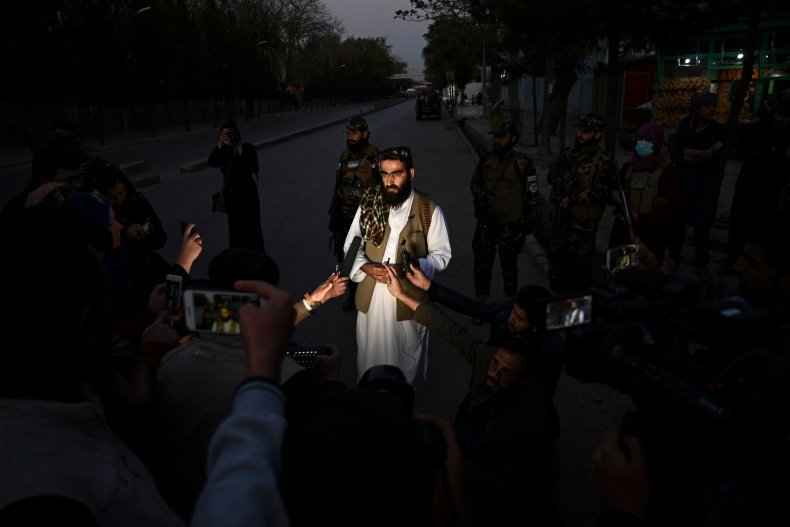 Taliban, press, conference, ISIS, hospital, attack, Kabul