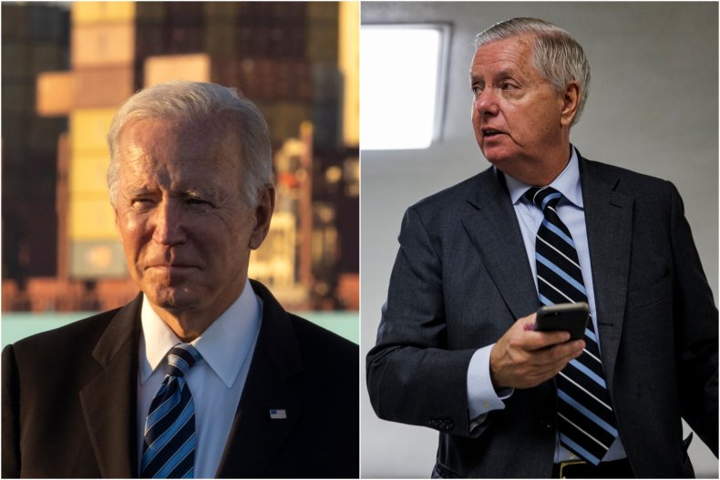 Joe Biden and Lindsey Graham