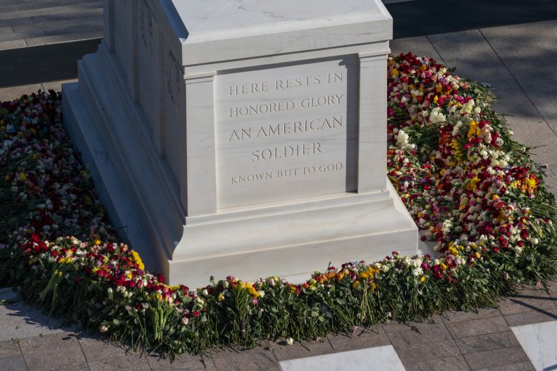 The Tomb of the Unknown Soldier.