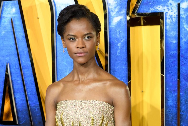 "Black Panther" star Letitia Wright