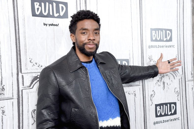 "Black Panther" star Chadwick Boseman