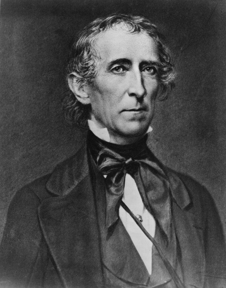 Painting of President John Tyler.