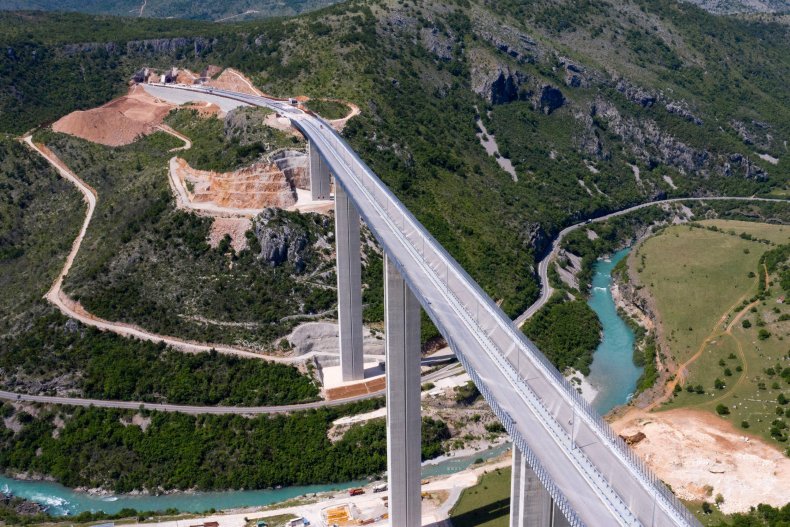 Montenegro road being built by China