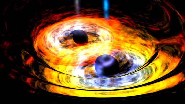 ادغام سیاهچاله ها