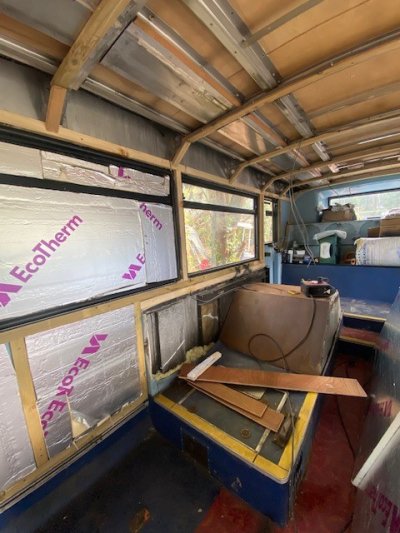 Inside Hayleys London Double Decker Bus Conversion