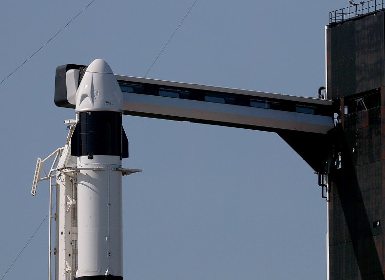 A SpaceX Falcon 9 rocket