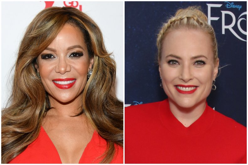 Sunny Hostin and Meghan McCain
