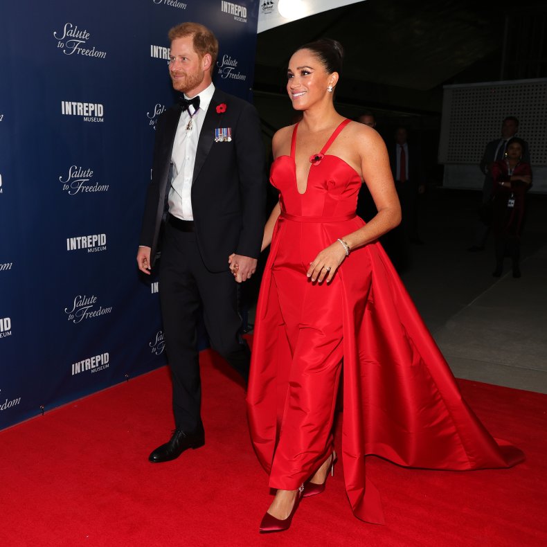 Meghan Markle, Prince Harry Attend Veterans Awards