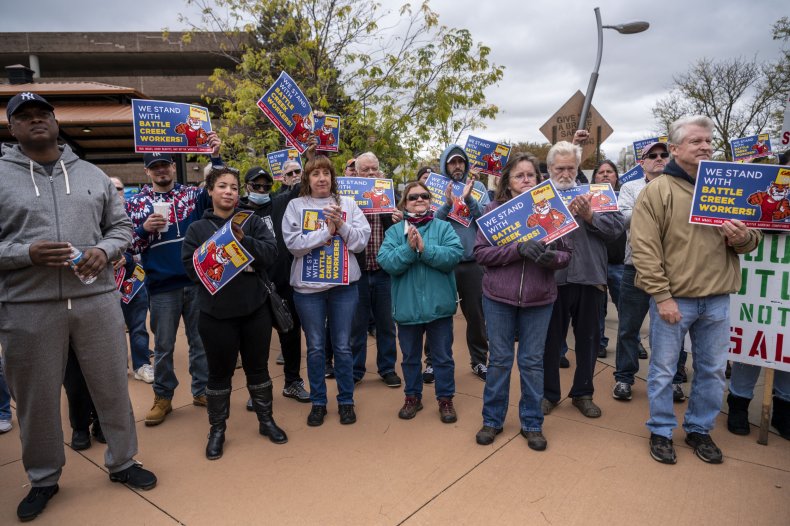 Kelloggs, Strike, Lawsuit, Union, Omaha