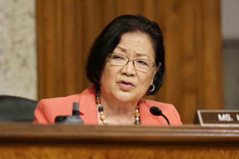 Hirono Attacks Manchin for Opposing Spending Bill