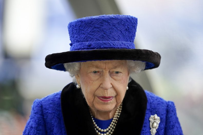 Queen Elizabeth II at Ascot Racecourse 