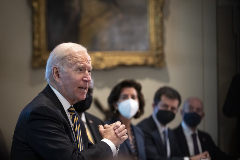 Joe Biden in DC with other officials