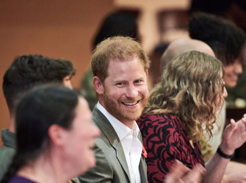 Prince Harry on Veterans Day