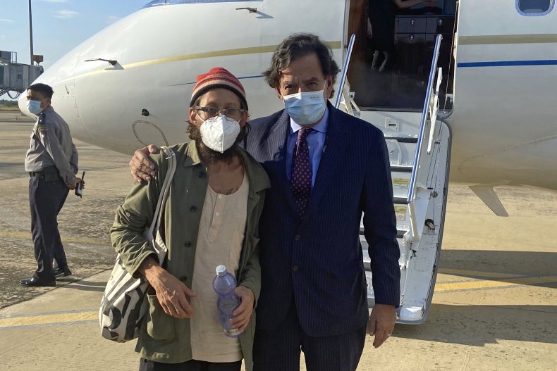 Myanmar, U.S. Journalist Released, Danny Fenster