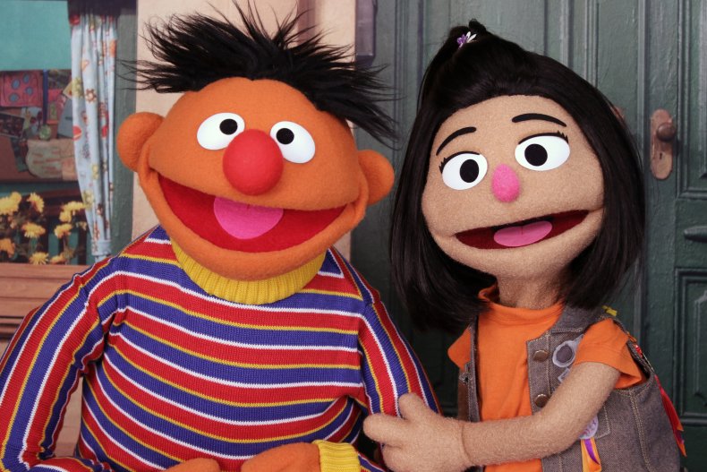 Asian American, muppet, Ji-Young, Sesame Street