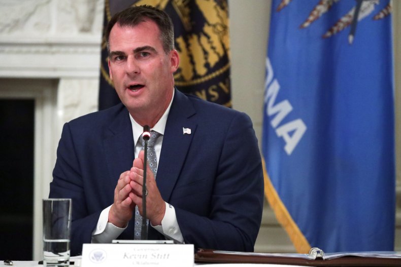 Governor Kevin Stitt, Republican