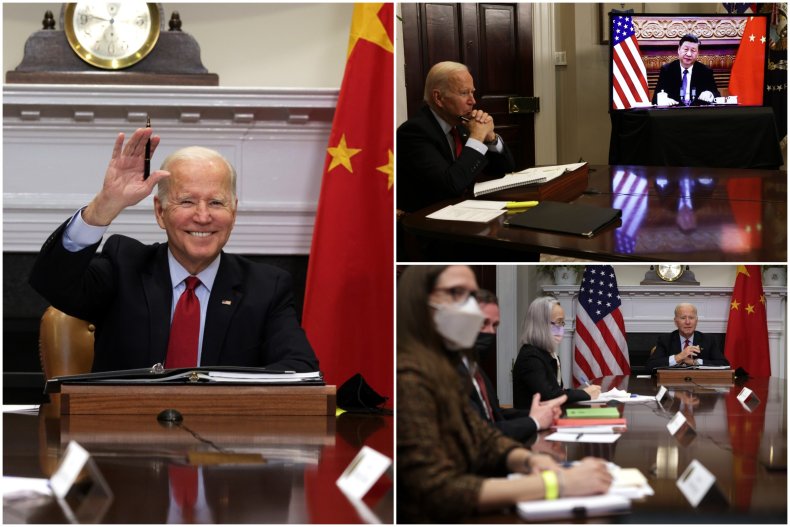Joe Biden holds meeting with Xi Jinping