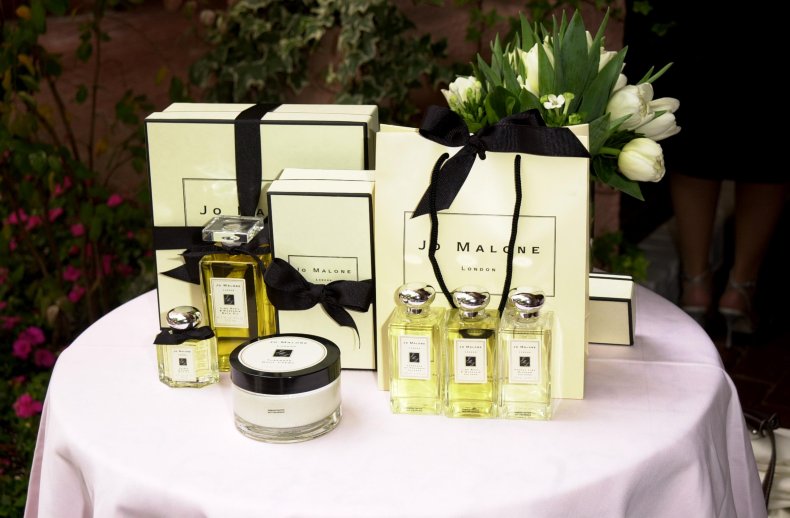 Jo Malone products displayed in California.
