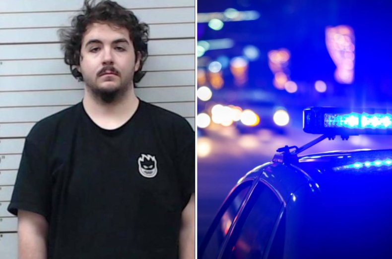Ryan C. Evans was arrested in Mississippi