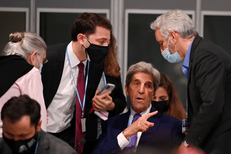 John Kerry at COP26 summit