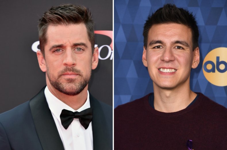Aaron Rodgers and James Holzhauer