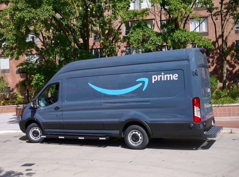 Amazon delivery van 