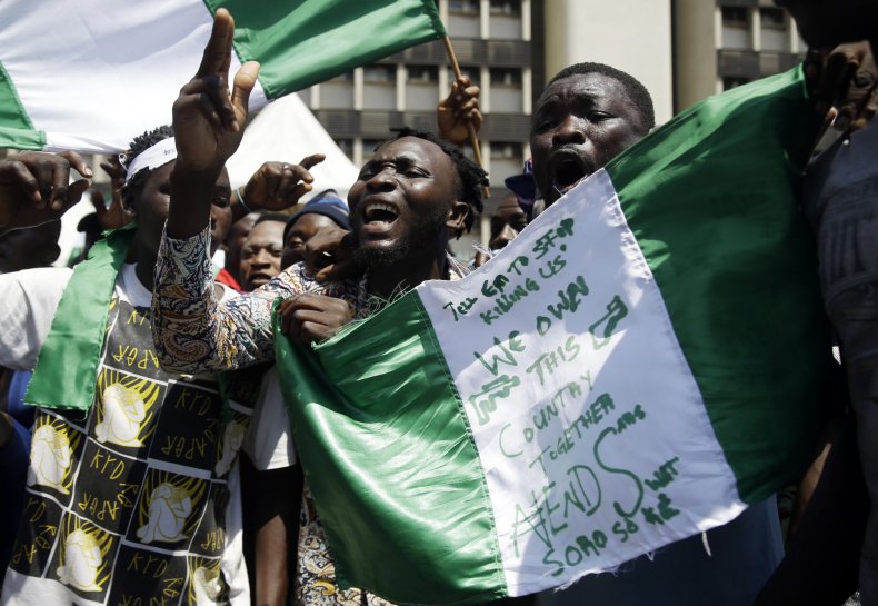 Nigeria, Lagos, protest, police