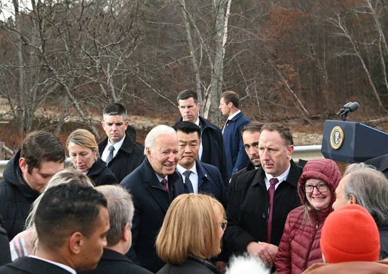 President Joe Biden, Infrastructure Bill, New Hampshire