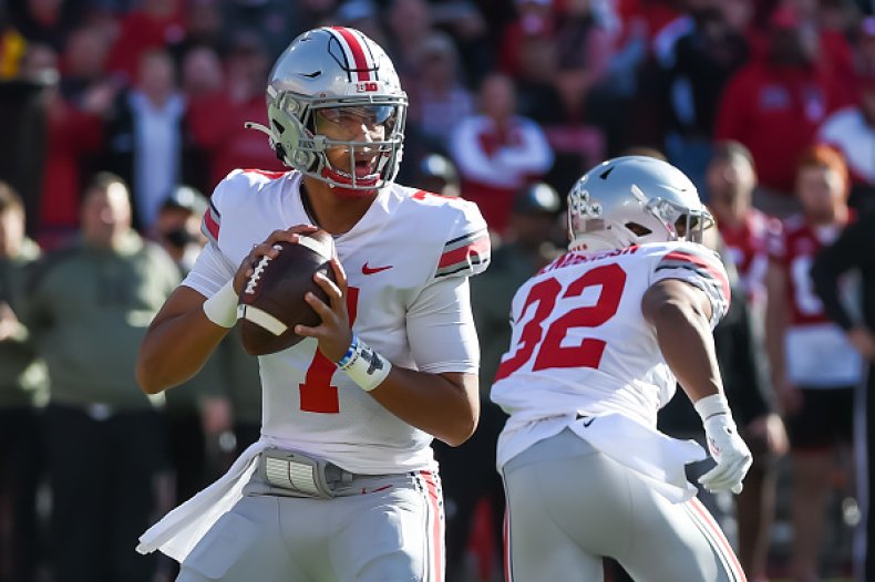 Ohio State quarterback CJ Stroud