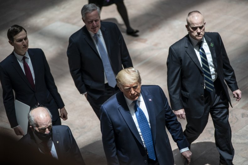 Mark Meadows, Donald Trump, Jan. 6