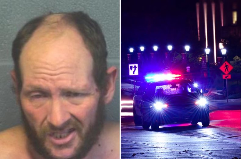 McMichael was charged with indecent exposure