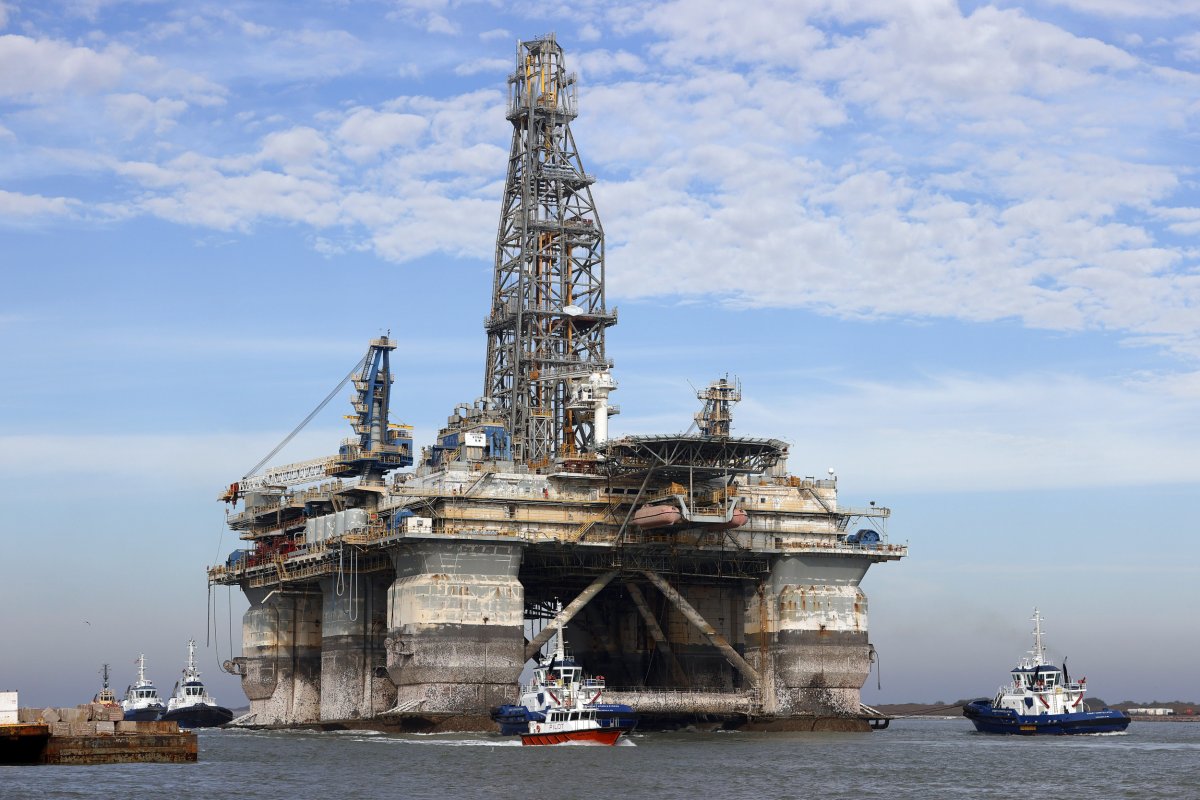 Gulf of Mexico drilling platform