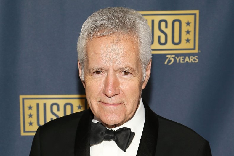 Late "Jeopardy!" host Alex Trebek