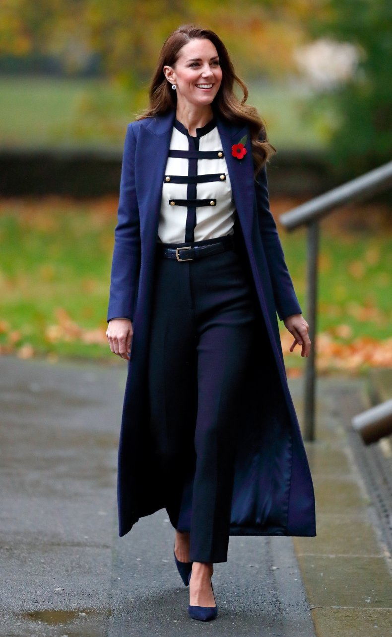 Kate Middleton's Alexander McQueen Naval Look