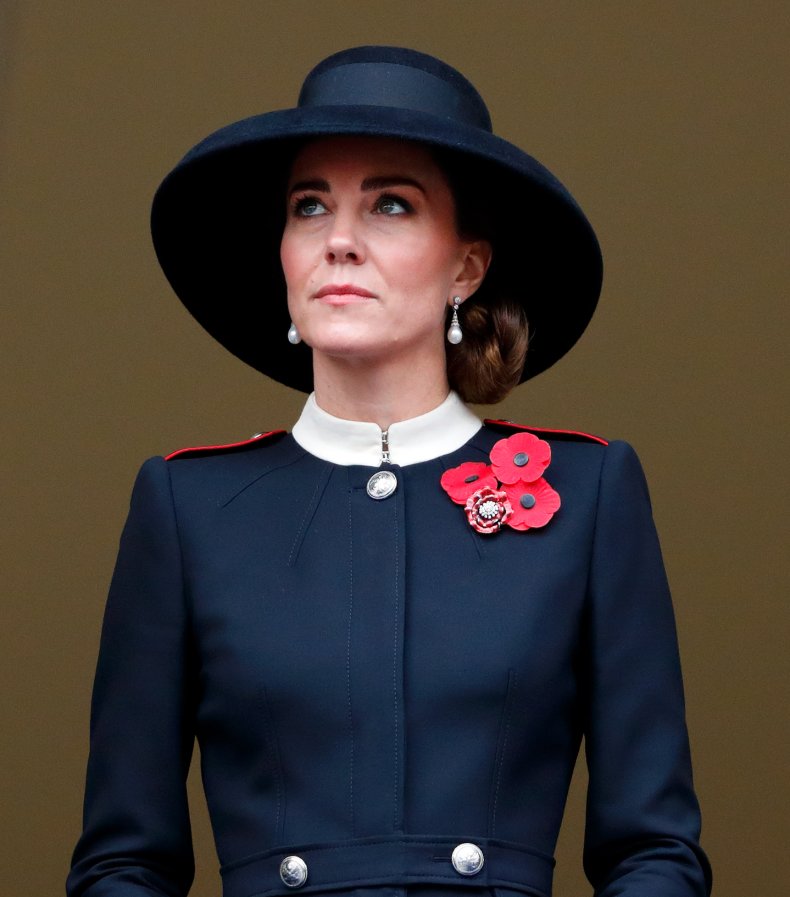 Kate Middleton at Remembrance Sunday