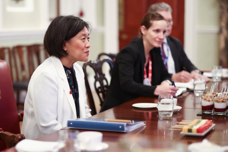 Katherine Tai, U.S., Japan, Tariffs, Meeting