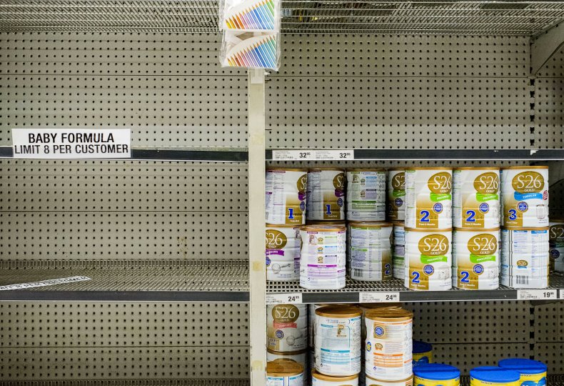 Formula shelves