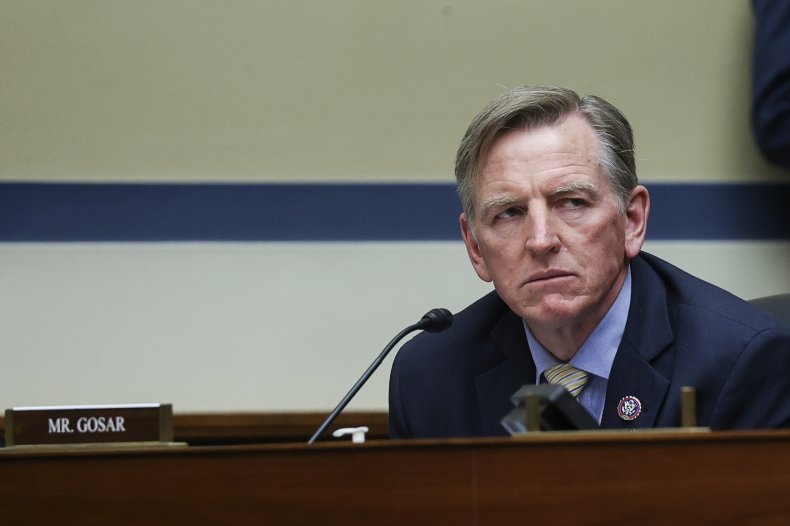 Paul Gosar Attends a House Committee